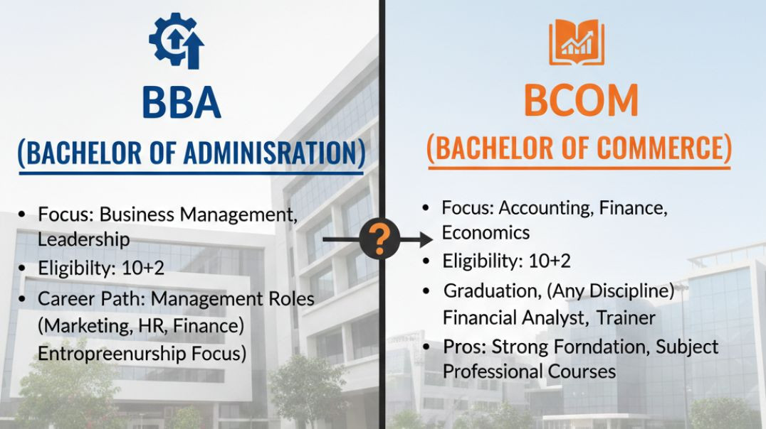 BBA VS BCOM
